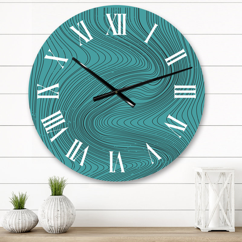 Horloge murale tardive 20S, Moyen
