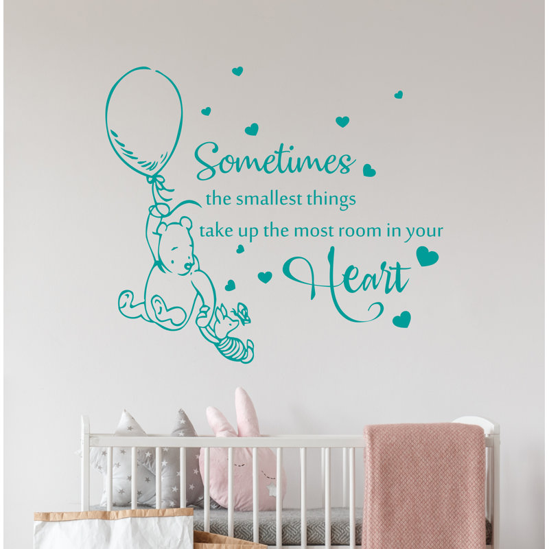 Décalcomanie murale, parfois, les petits objets, Turquoise