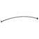 Triva 60" Adjustable Curved Fixed Shower Rod
