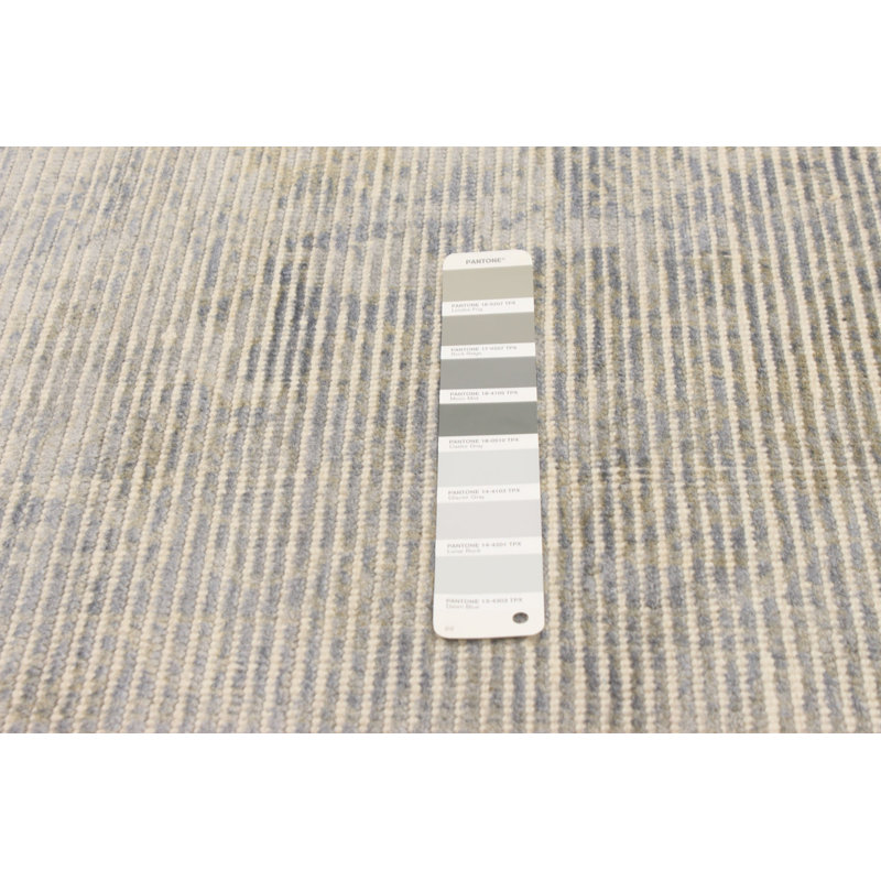 Tapis floral tissé à la main beige / gris clair