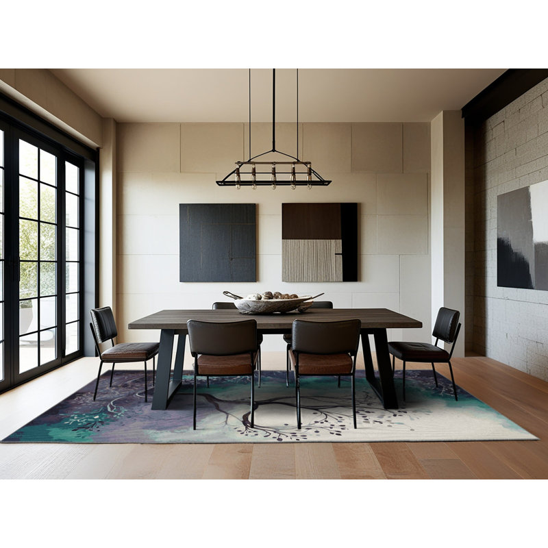 Serene Sapling Rug, Rectangle 4' x 6'