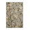 Machine Washable Botanical Brown Area Rug