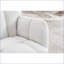 Chaise berçante et berçante Salon, tissu en peluche ivoire | Ours en peluche | Mousse-1853392991