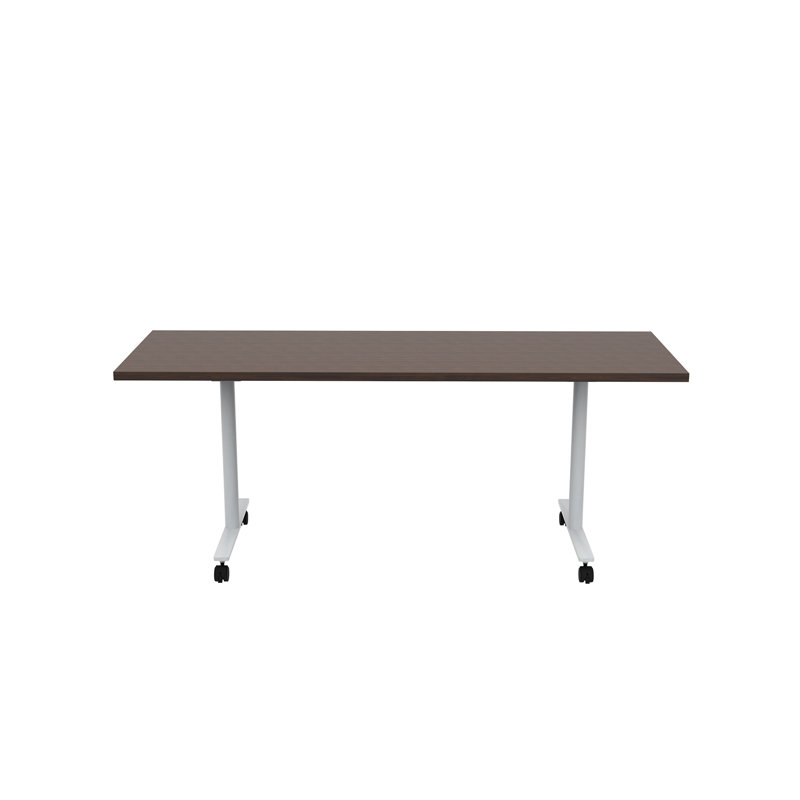 Table à roulettes Jurni, H 29,50 po x L 72 po x l 24 po, Noyer Colombien