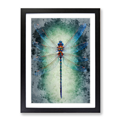 XV1022-5112X Dragonfly No.1 - Single Picture Frame Painting