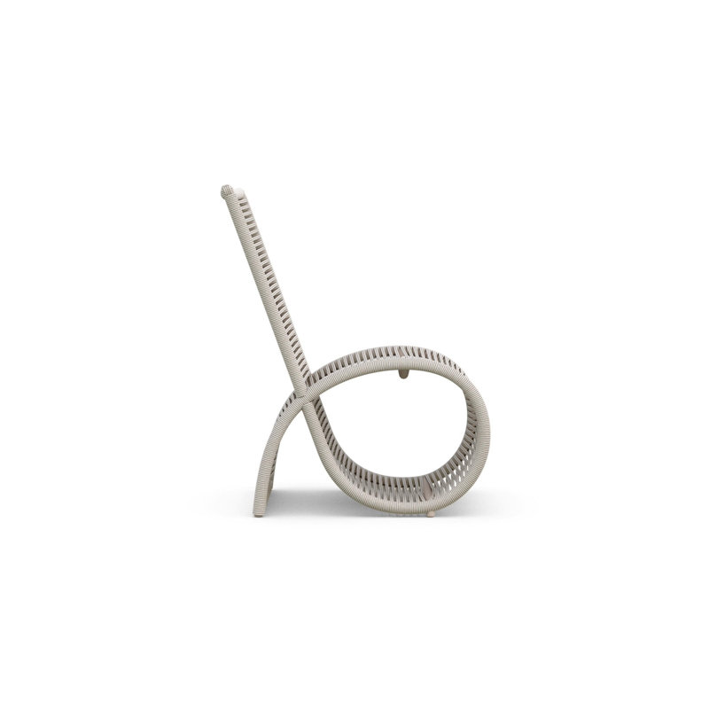 Wave Dining Chair, Matte Ivory/Birch