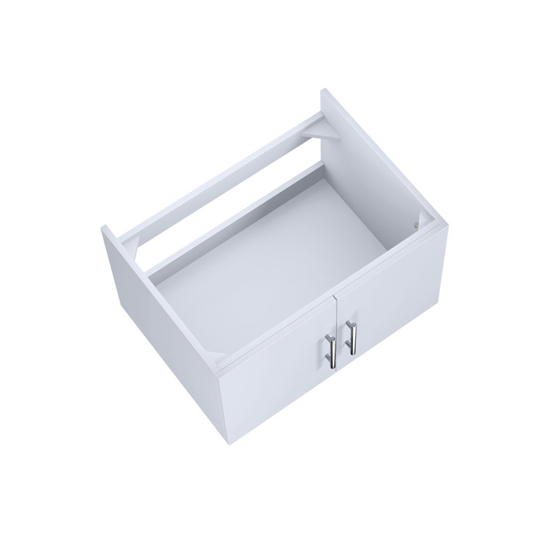 Geneva 30'' Glossy White Wall-Mounted Vanity Cabinet
