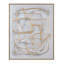 «Gilded Lines», art mural encadré sur toile