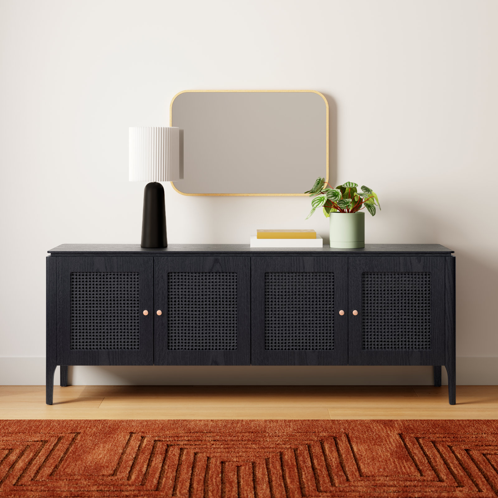 Pelagia 78.5'' Sideboard, Ebano