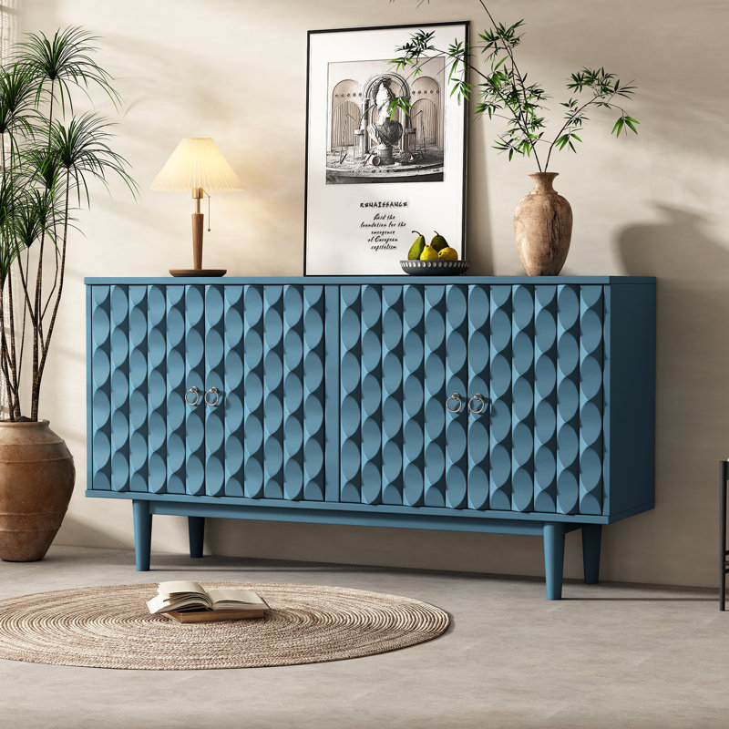Buffet 40,7 po, Bleu marine