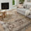 Tapis oriental argile / sauge Billie