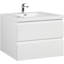 Meuble-lavabo simple 35,43 po avec plateau en résine Anmarie