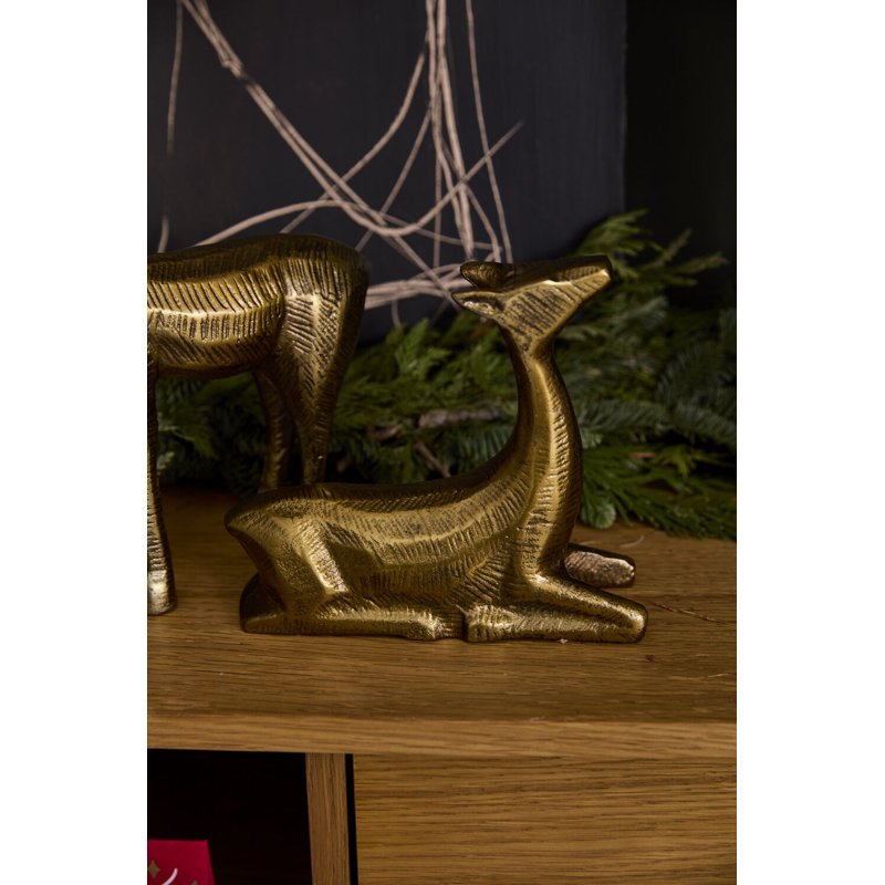 Prancer Reindeer Figurine 8"x 2.5"x 7"