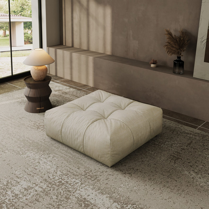 Canapé modulaire modulaire, siège à combinaison profonde surdimensionné, housses de coussin amovibles et lavables, tissu, rembourrage en duvet