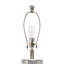Lampe de table argentée 29 po Kester
