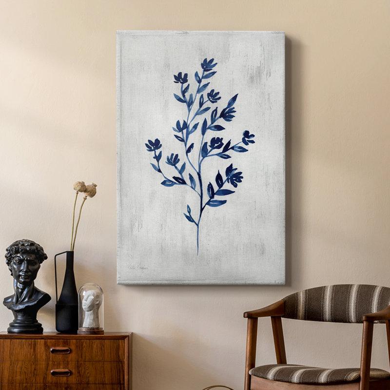 Wild Indigo II - galerie sur mesure, H 18 po x l 12 po