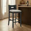 Tabouret de bar en bois d'hévéa avec siège en tissu Barrymore-2042265965-2042265967-2020546751