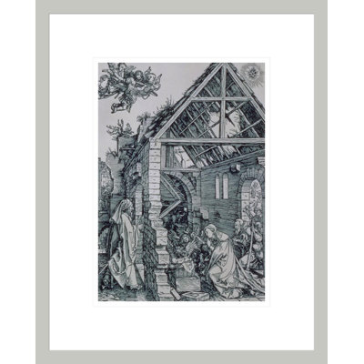 «The Adoration of the Shepherds» par Albrecht Dürer, impression giclée sur cadre