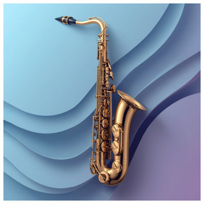 Housses de couette Golden Saxophone On Waves