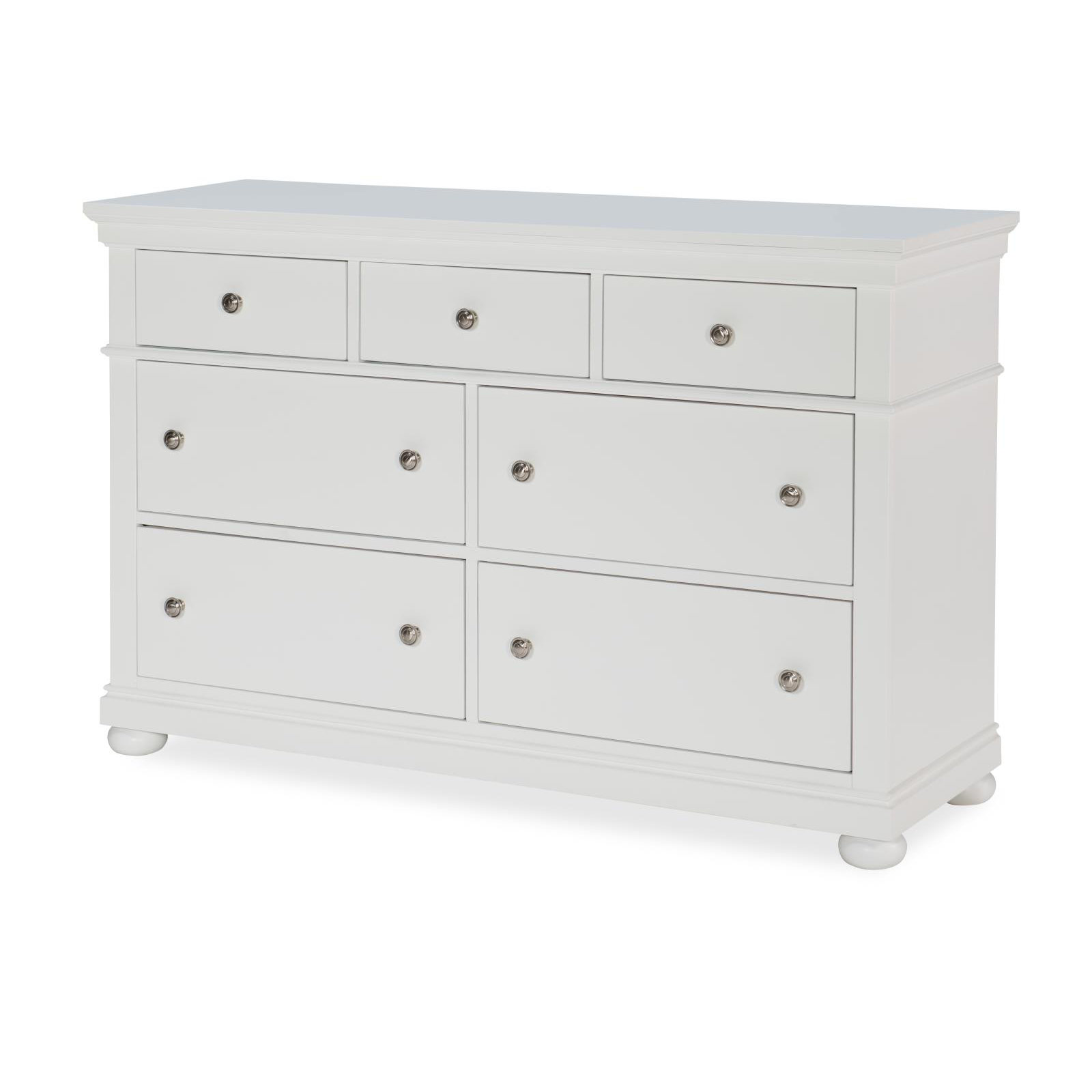 Jayden 7-Drawer Dresser, White