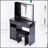 37-Inch Vanity Table With Sliding LED Mirror, Touch Control, Tri-Color Lighting, And High-Capacity Storage For Large Spaces-1346545501