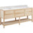 72" Robertson Double Bathroom Vanity Set with Rectangular Undermount Sinks-75247733-75247727-75247731