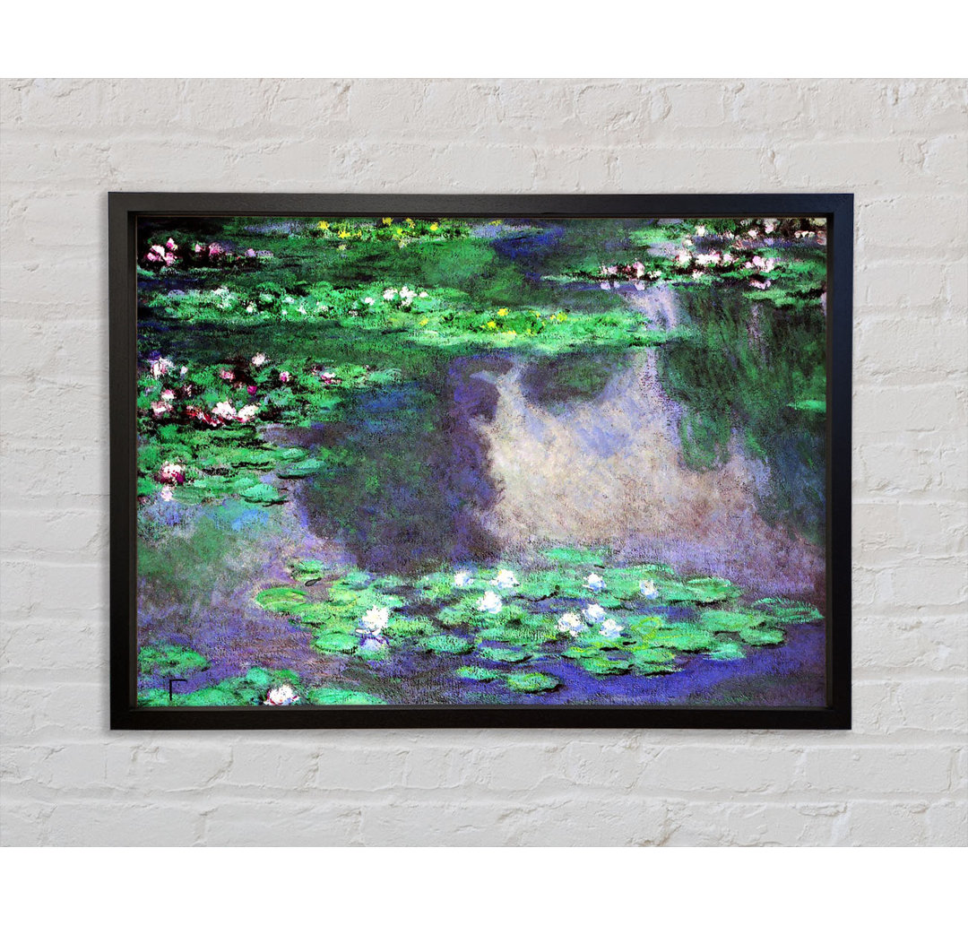 Monet Meeresrosen Wasserlandschaft - Druck