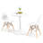 Grateron 2 - Person Pedestal Dining Set