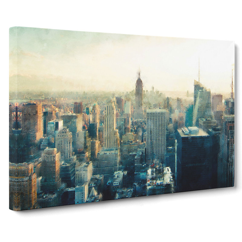 New York Skyline Vol.3 - Wrapped Canvas, 40cm H x 60cm W x 3cm D