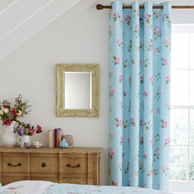 Embroidered Floral Single Panel