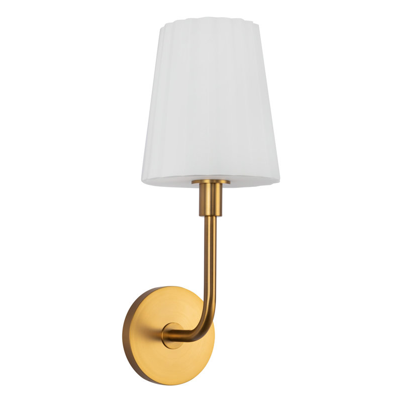 Applique murale 1 lumière pour salle de bain Tindra, Doré vieilli