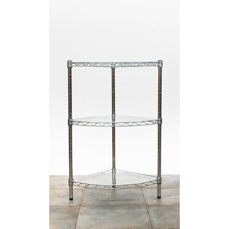 Acrylic Radius Shelf Liner, 0.06" H x 24" W x 24" D