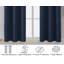 Jeffro Pair of Eyelet Blackout Curtain Panels-474390646-474390655