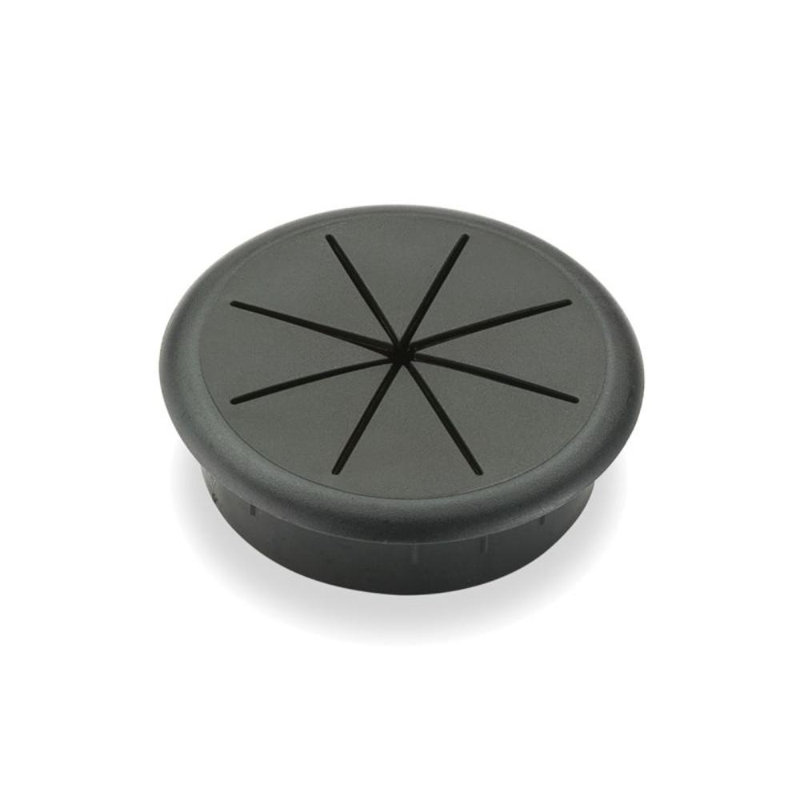 Flexi-Grommet Cap 60mm, Black