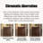 Walnut Solid Wood Shoe Storage Bench-722232424