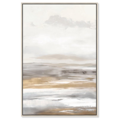 Desert Dunes I Canvas Boho Abstract Art by Art Remedy