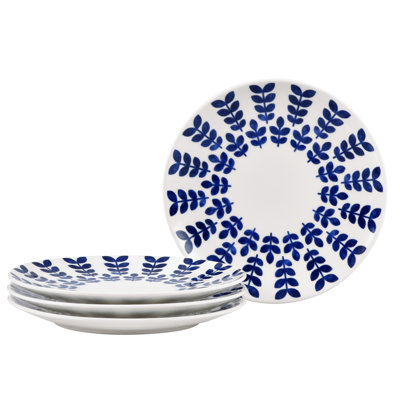 Ensemble de 4 assiettes à salade 8-1 / 4 po Noritake Sandefjord