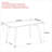 Metal Base Dining Table-962459169