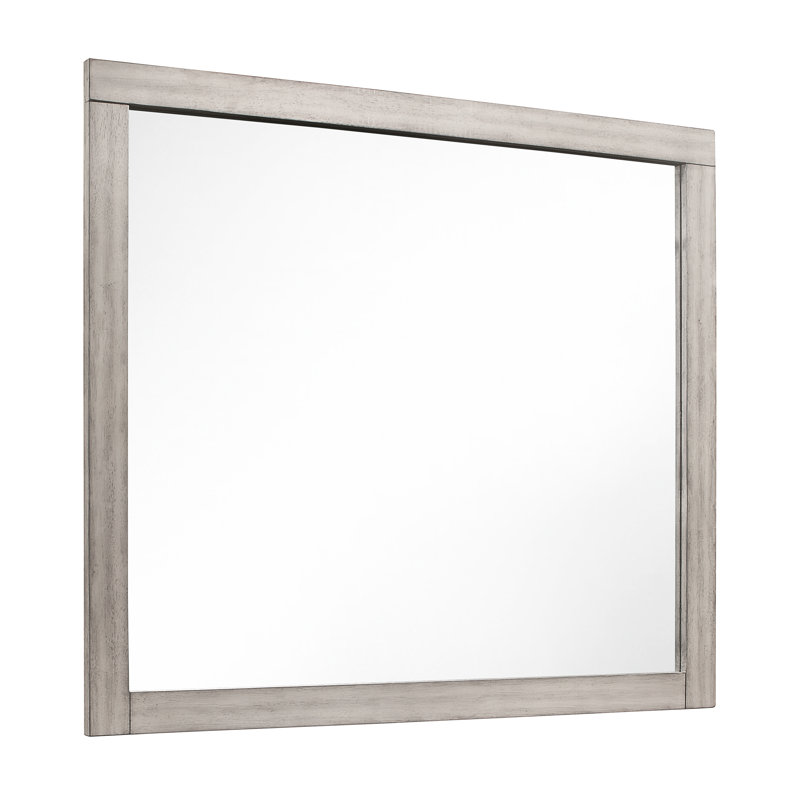 Miroir d'appoint Barlow, Gris clair