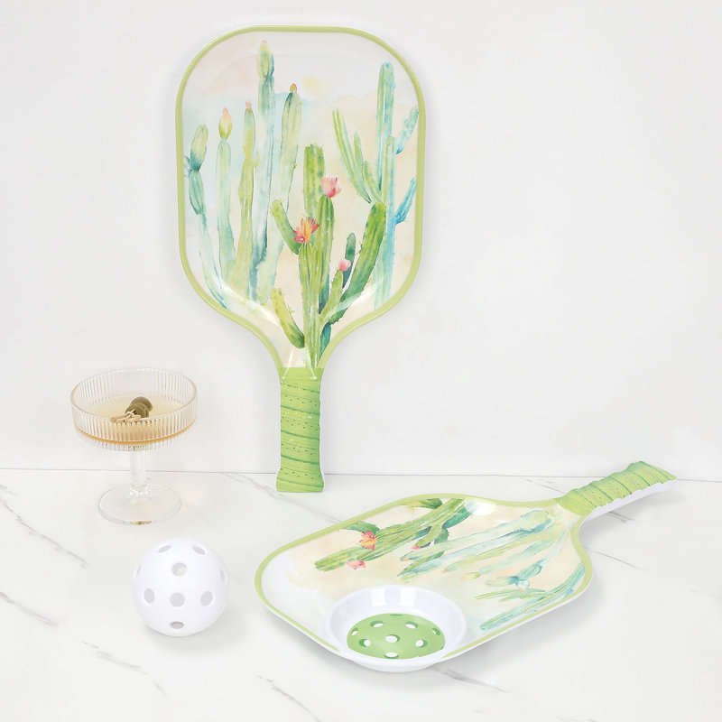 15 3/4" Pickleball Paddle Tray S2, Cactus
