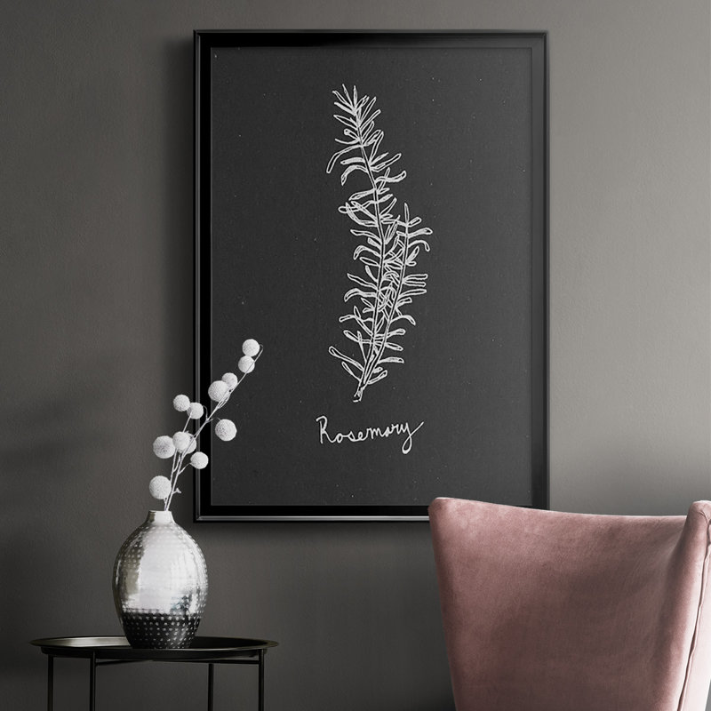 «Scent Garden I», reproduction encadrée de qualité supérieure - Prêt à être accroché-2848249, Noir