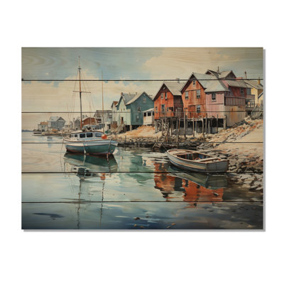 " Port Harbor Reflections III "