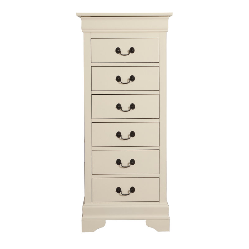 Commode à linge Louis Phillipe, Beige