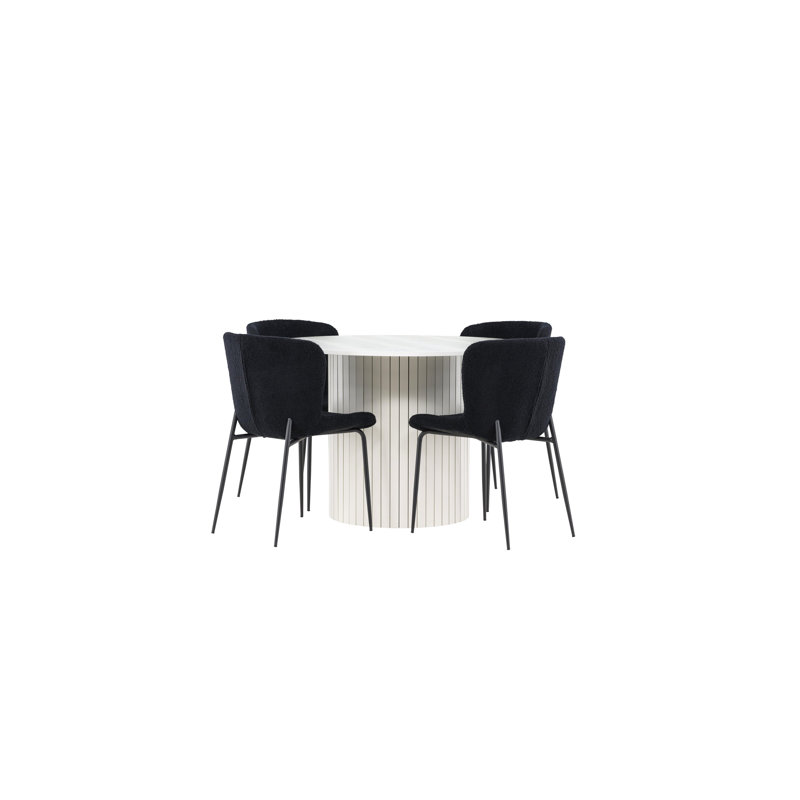 Nowack 4 - Person Dining Set