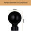 Adjustable Plain Metal Ball Curtain Rod-1346486246-1346486264