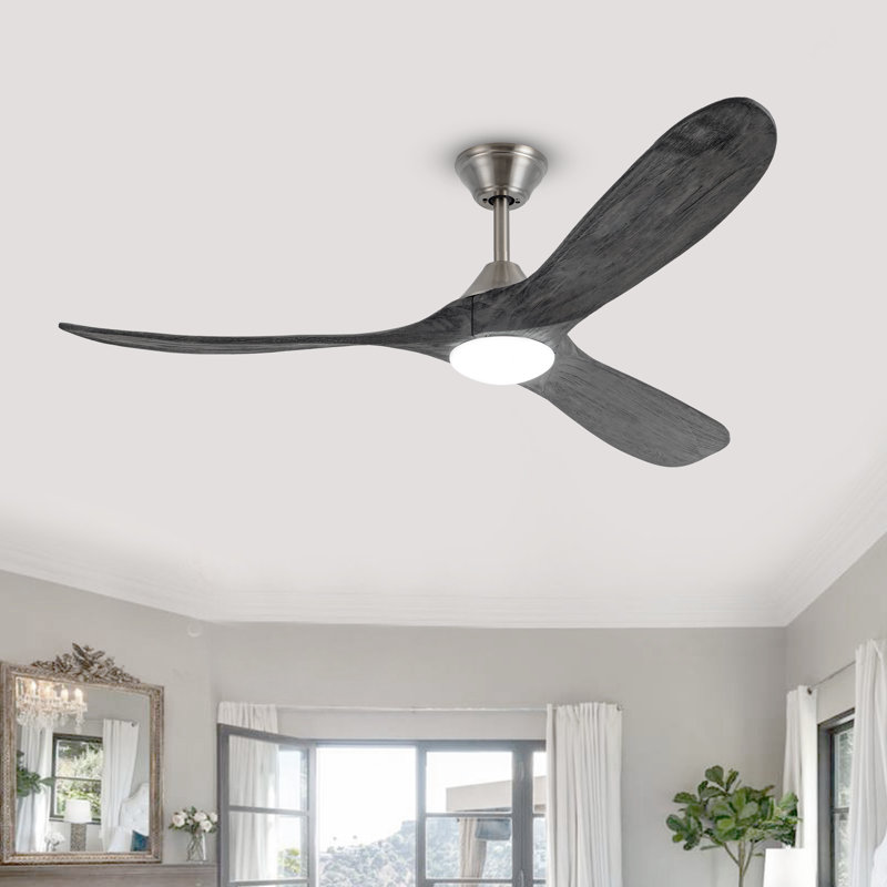 Christela Netrapal Ceiling Fan with LED Lights, 52"