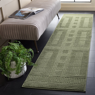 Tapis vert Selena 686