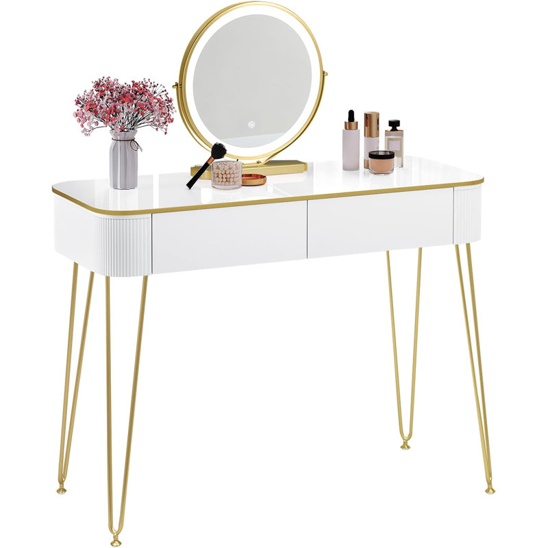 Aallyah Dressing Table with Mirror