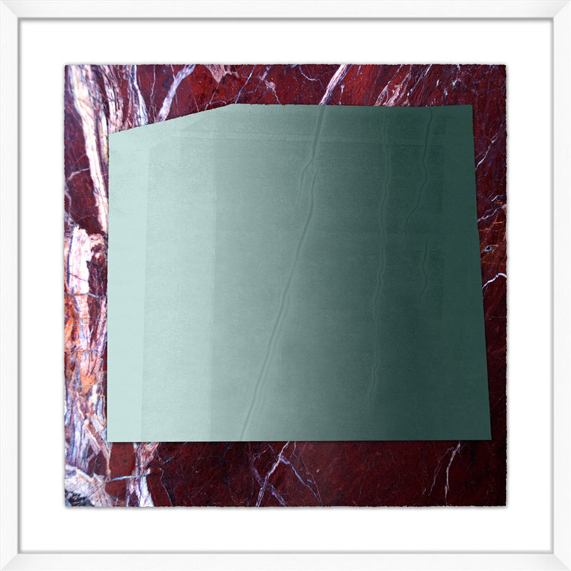 Marble And Fade 3 Print by Mat Sanders