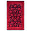 Overdyed Hand-Knotted Wool Modern-Contemporary Red Area Rug 2' 7" x 4' 3"